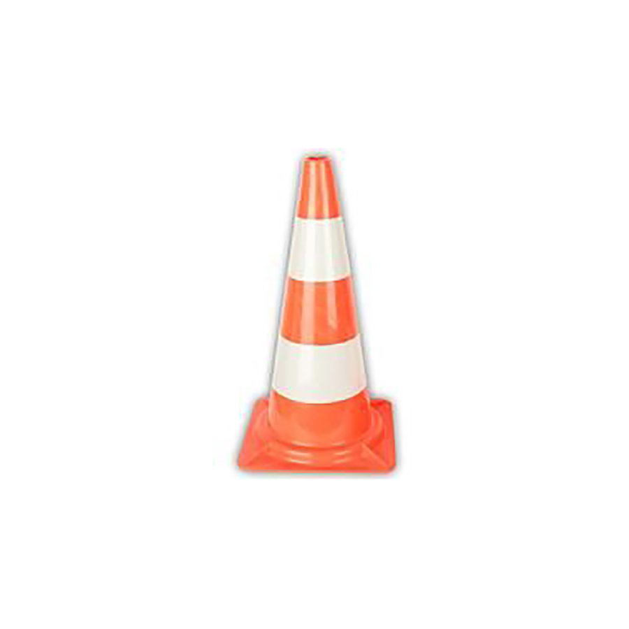 Plastový PVC reflexný extra odolný dopravný kužeľ Plastový PVC reflexný extra odolný dopravný kužeľ