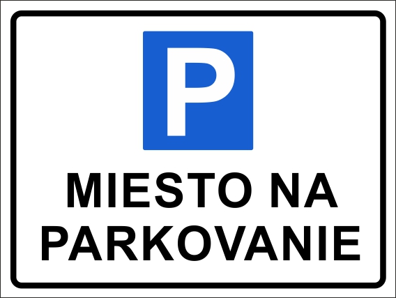 Miesto na parkovanie Miesto na parkovanie