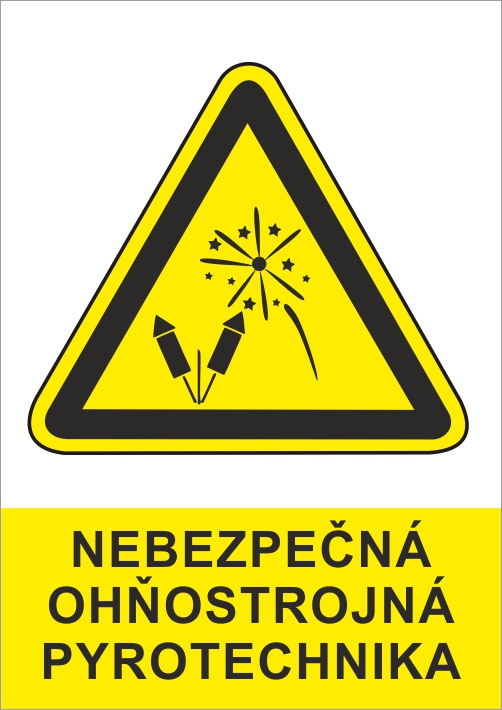 Nebezpečná ohňostrojná pyrotechnika Nebezpečná ohňostrojná pyrotechnika