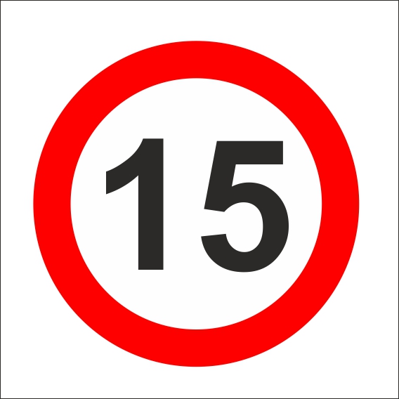 Obmedzená rýchlosť 15 Obmedzená rýchlosť 15