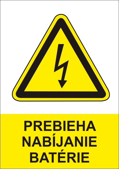 Prebieha nabíjanie batérie Prebieha nabíjanie batérie