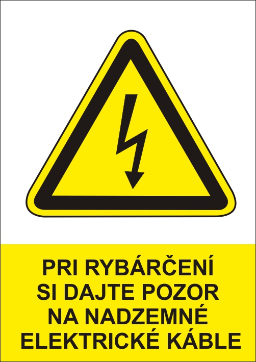 Pri rybárčení si dajte pozor na nadzemné elektrické káble Pri rybárčení si dajte pozor na nadzemné elektrické káble