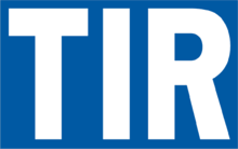 Tabuľka TIR Tabuľka TIR
