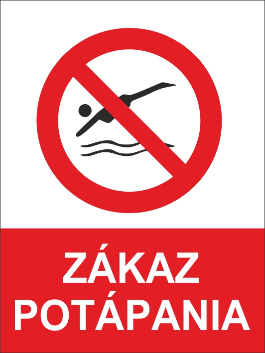 Zákaz potápania Zákaz potápania