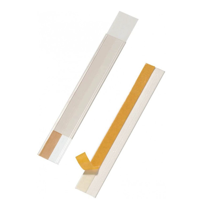 Samolepiaci držiak na štítky 200 x 40 mm Samolepiaci držiak na štítky 200 x 40 mm