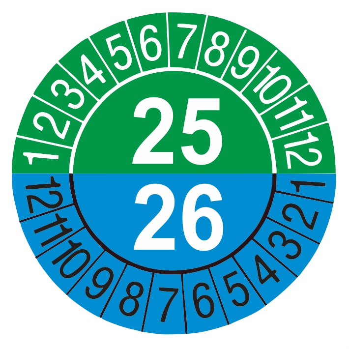 Dátumový štítok - dva roky 2025-2026 Dátumový štítok - dva roky 2025-2026