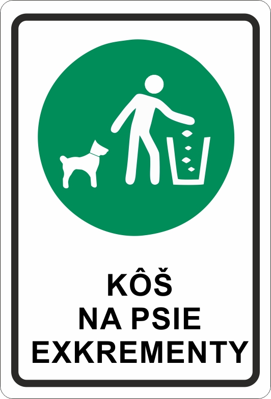 Kôš na psie exkrementy Kôš na psie exkrementy
