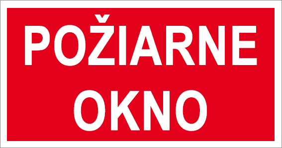 Požiarne okno Požiarne okno
