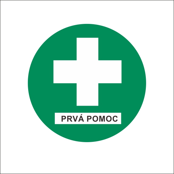 Prvá pomoc - samolepka Prvá pomoc - samolepka