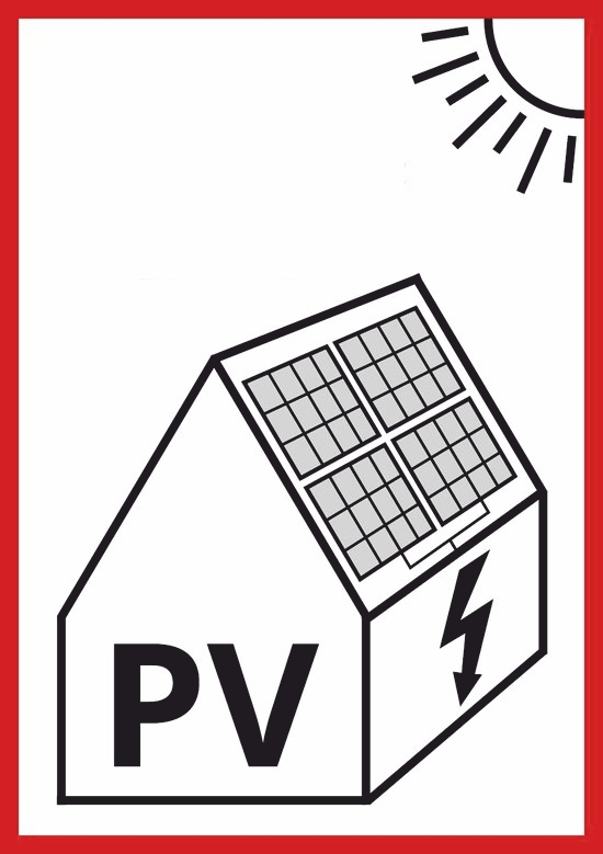 PV symbol na fotovoltaiku PV symbol na fotovoltaiku