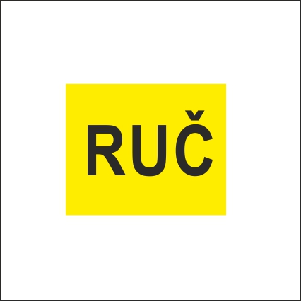 Ručne - elektrotechnická značka Ručne - elektrotechnická značka