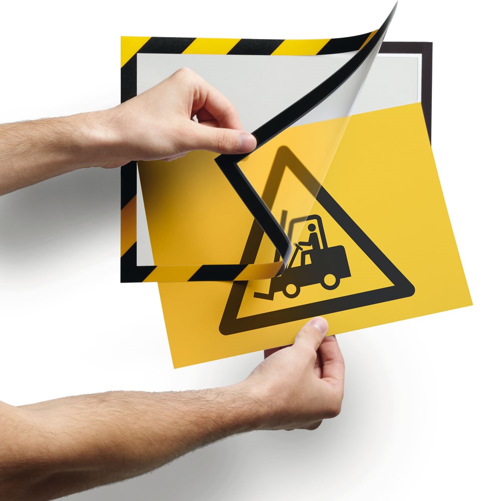 Samolepiaci rámik A4 žltá / čierna Samolepiaci rámik A4 žltá / čierna