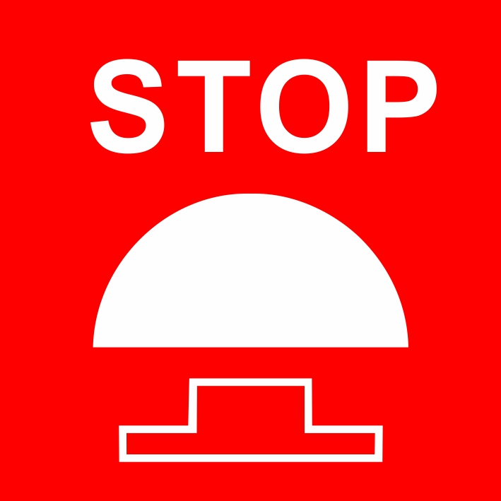 Stop - núdzové zastavenie Stop - núdzové zastavenie