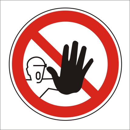 Symbol Nepovolaným vstup zakázaný Symbol Nepovolaným vstup zakázaný