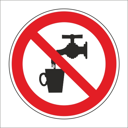 Symbol Zákaz pitia Symbol Zákaz pitia