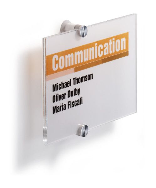 Orientačná nástenná tabuľka CRYSTAL SIGN 210x148 mm Orientačná nástenná tabuľka CRYSTAL SIGN 210x148 mm