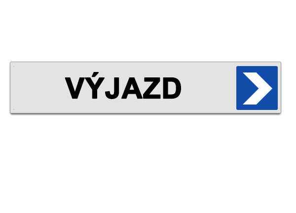 Výjazd vpravo Výjazd vpravo