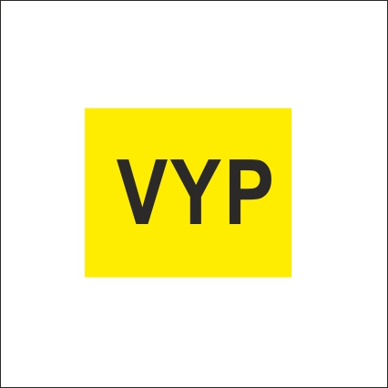 Vypnuté - elektrotechnická značka Vypnuté - elektrotechnická značka