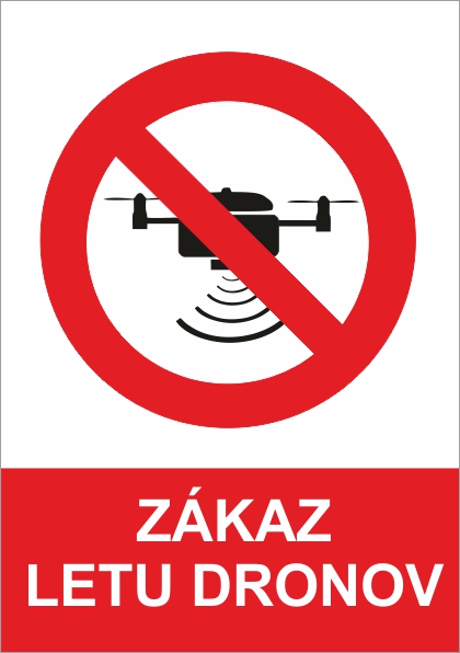 Zákaz letu dronov Zákaz letu dronov