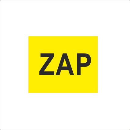 Zapnuté - elektrotechnická značka Zapnuté - elektrotechnická značka