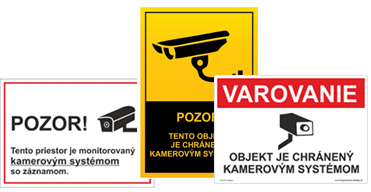 Strážené kamer. systémom